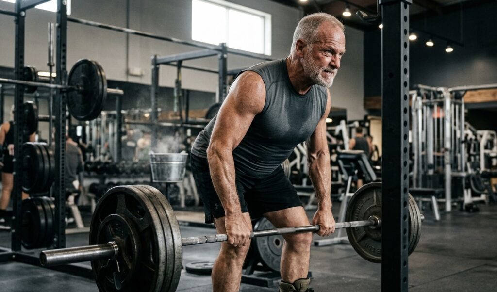 Active adult overcoming chronic back pain through rehabilitation at Rx Rehab and Performance Pacific Beach San Diego