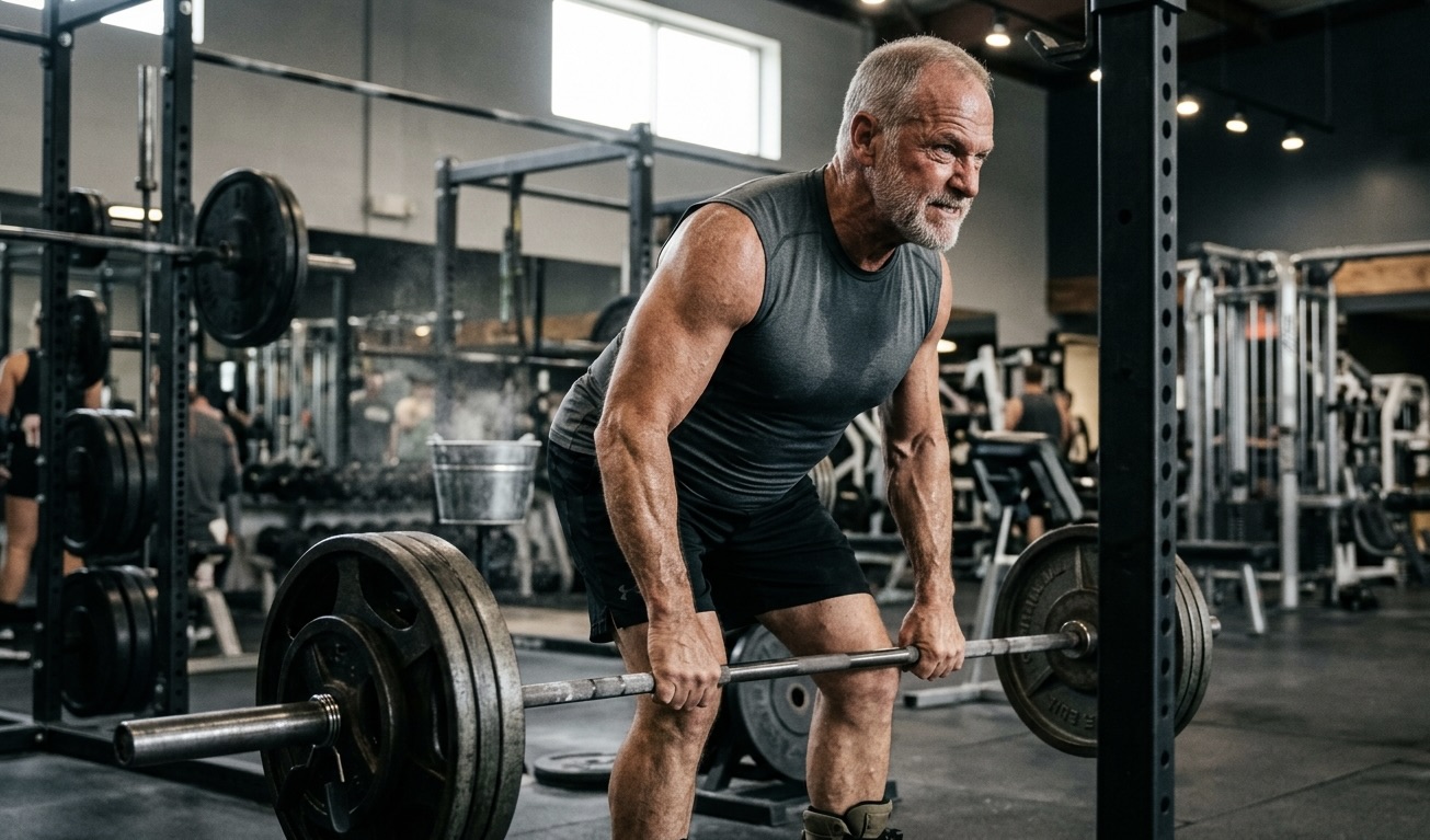Active adult overcoming chronic back pain through rehabilitation at Rx Rehab and Performance Pacific Beach San Diego