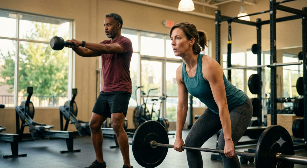 Active adult training at Rx Rehab and Performance Pacific Beach San Diego after 35